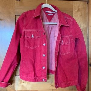 Tommy Hilfiger Pink Jean Jacket